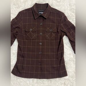 Norton Studios Petite Checkered Jacket